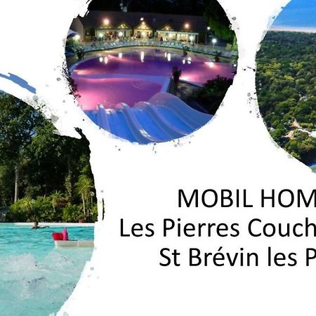 Mobil Home Les Pierres Couchees 4* St Brevin Les Pins Saint-Brévin-les-Pins Exteriör bild